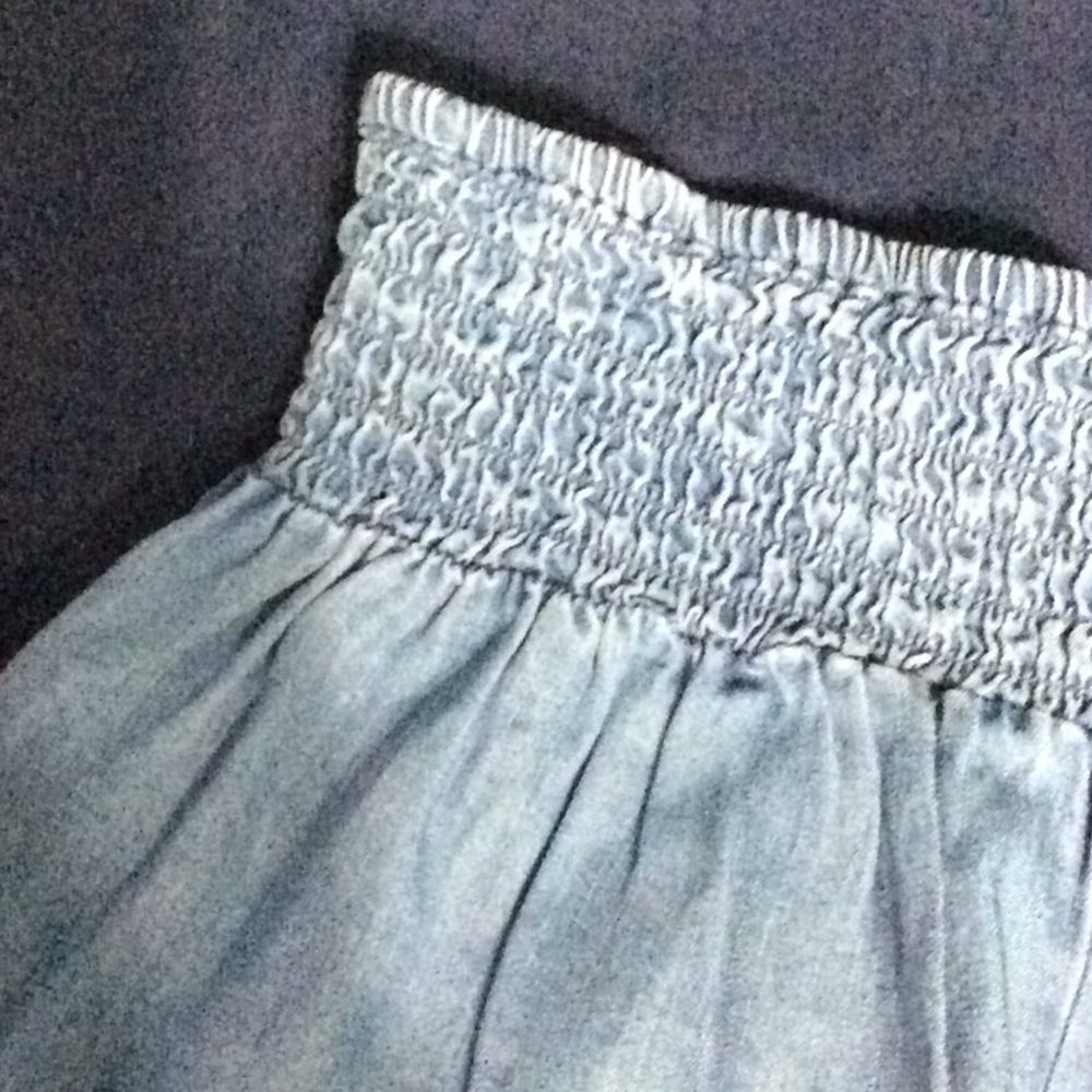 Altar’d State denim blue high waist shorts. Size s.    W106 - Picture 2 of 4